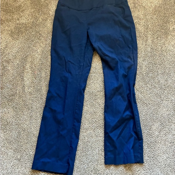 Apt. 9 Women's Navy Flare Pants - Picture 1 of 1